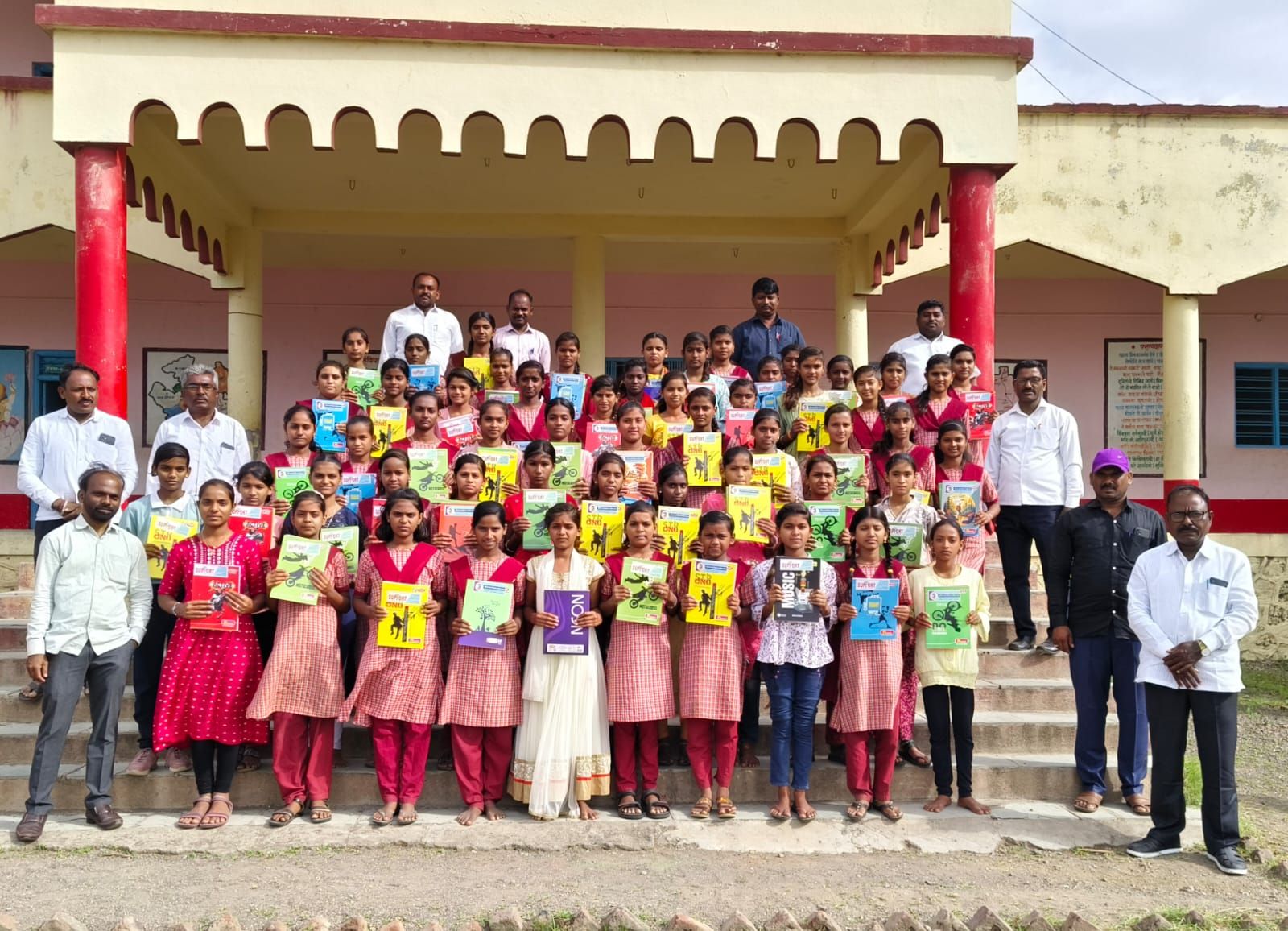 Books and study material for school girls